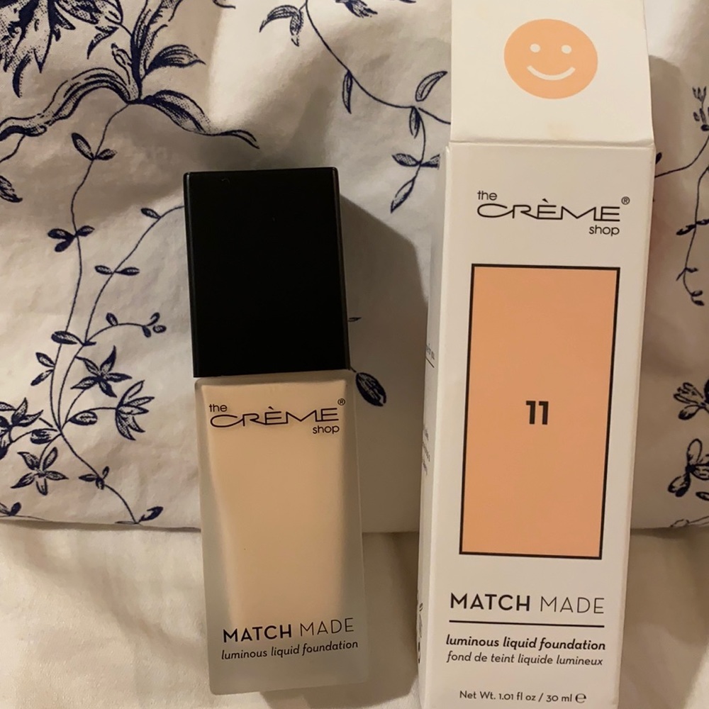 The creme shop match made luminous foundation